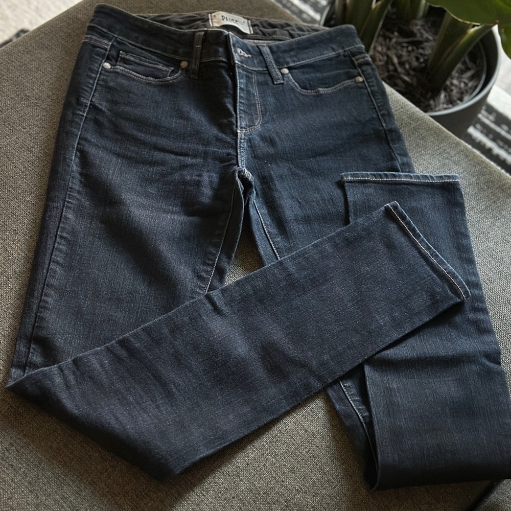 PAIGE Indigo Denim Jeans - Picture 2 of 7